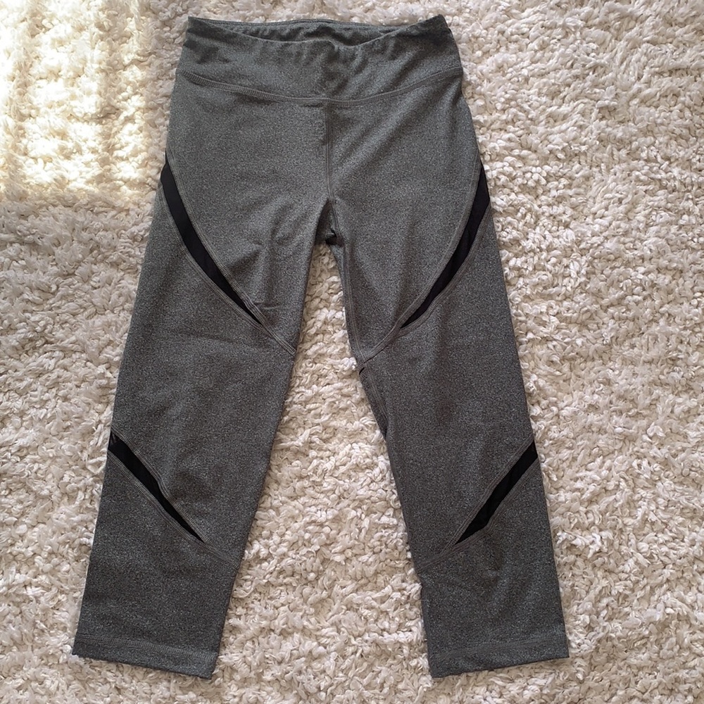 Live Love Dream Mesh Capri Leggings